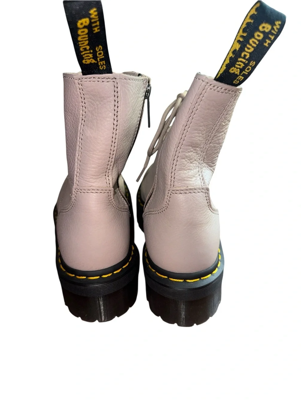 New Dr. Martens JADON III BOOT PISA LEATHER PLATFORMS. Size Women’s 9- MSRP-$210